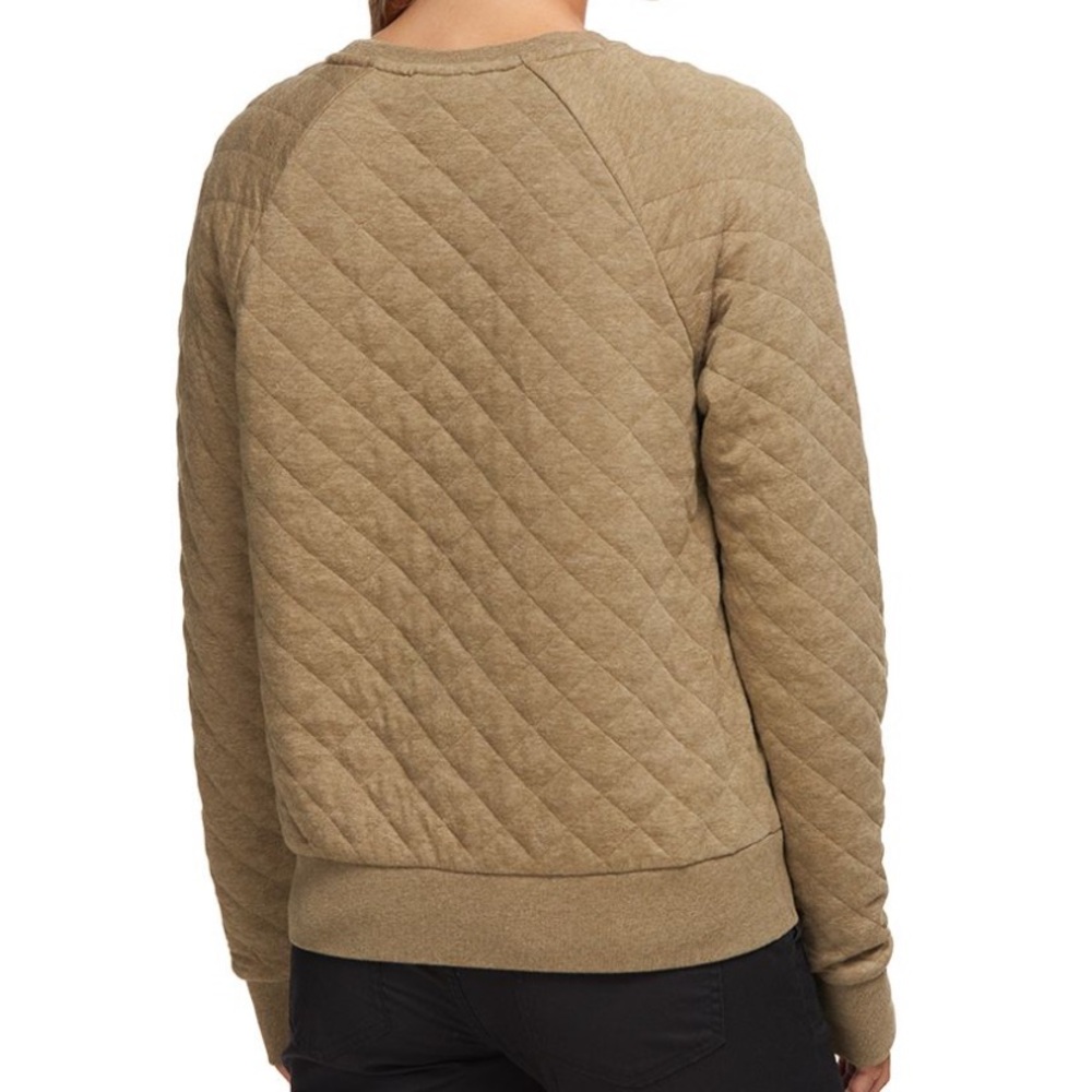 Patagonia Organic Cotton Quilted Knit Sweater Sweatshirt Top Sweat Shirt Soft - Picture 2 of 7